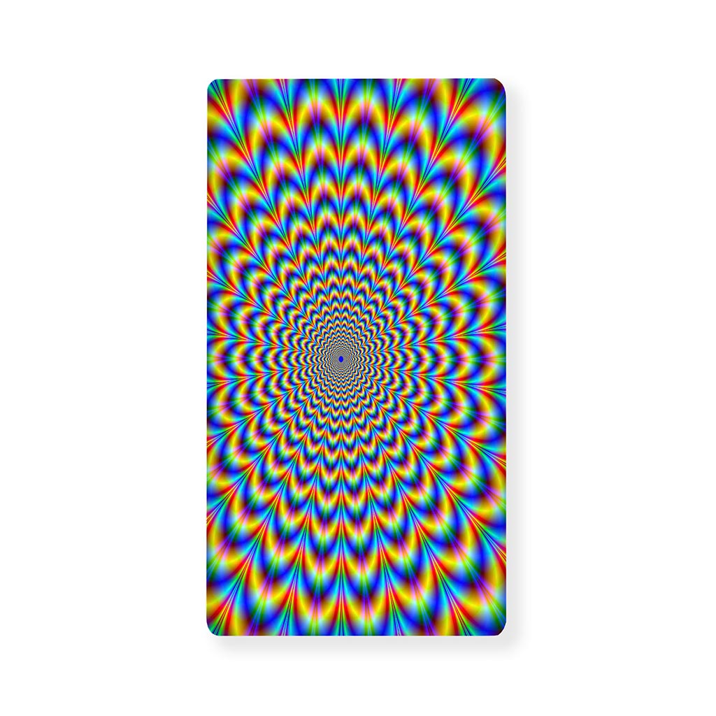 Psychedelic Wave Optical Illusion Baby Crib Sheet