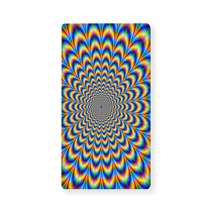 Psychedelic Wave Optical Illusion Baby Crib Sheet