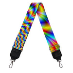 Psychedelic Wave Optical Illusion Bag Strap