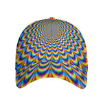 Psychedelic Wave Optical Illusion Baseball Cap