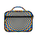 Psychedelic Wave Optical Illusion Briefcase Bible Bag
