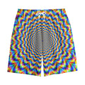 Psychedelic Wave Optical Illusion Cotton Shorts