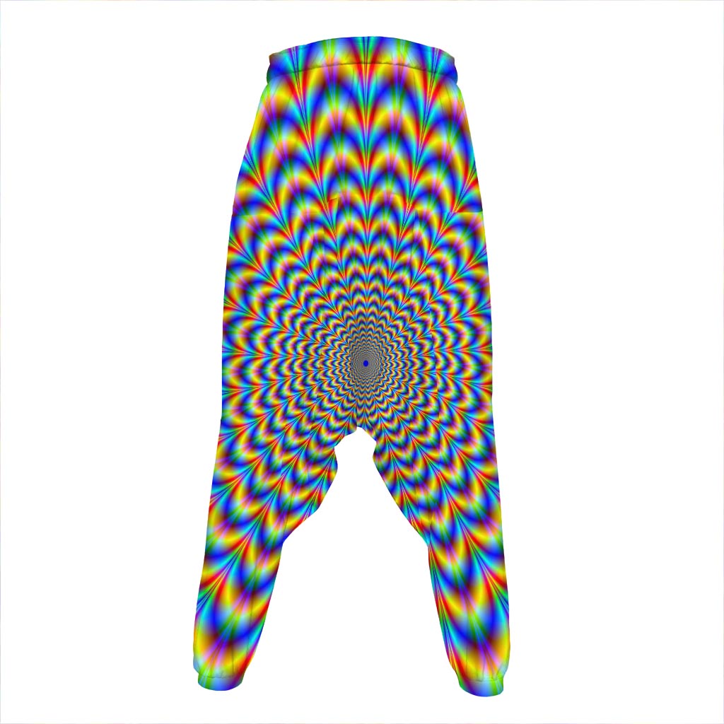 Psychedelic Wave Optical Illusion Hammer Pants