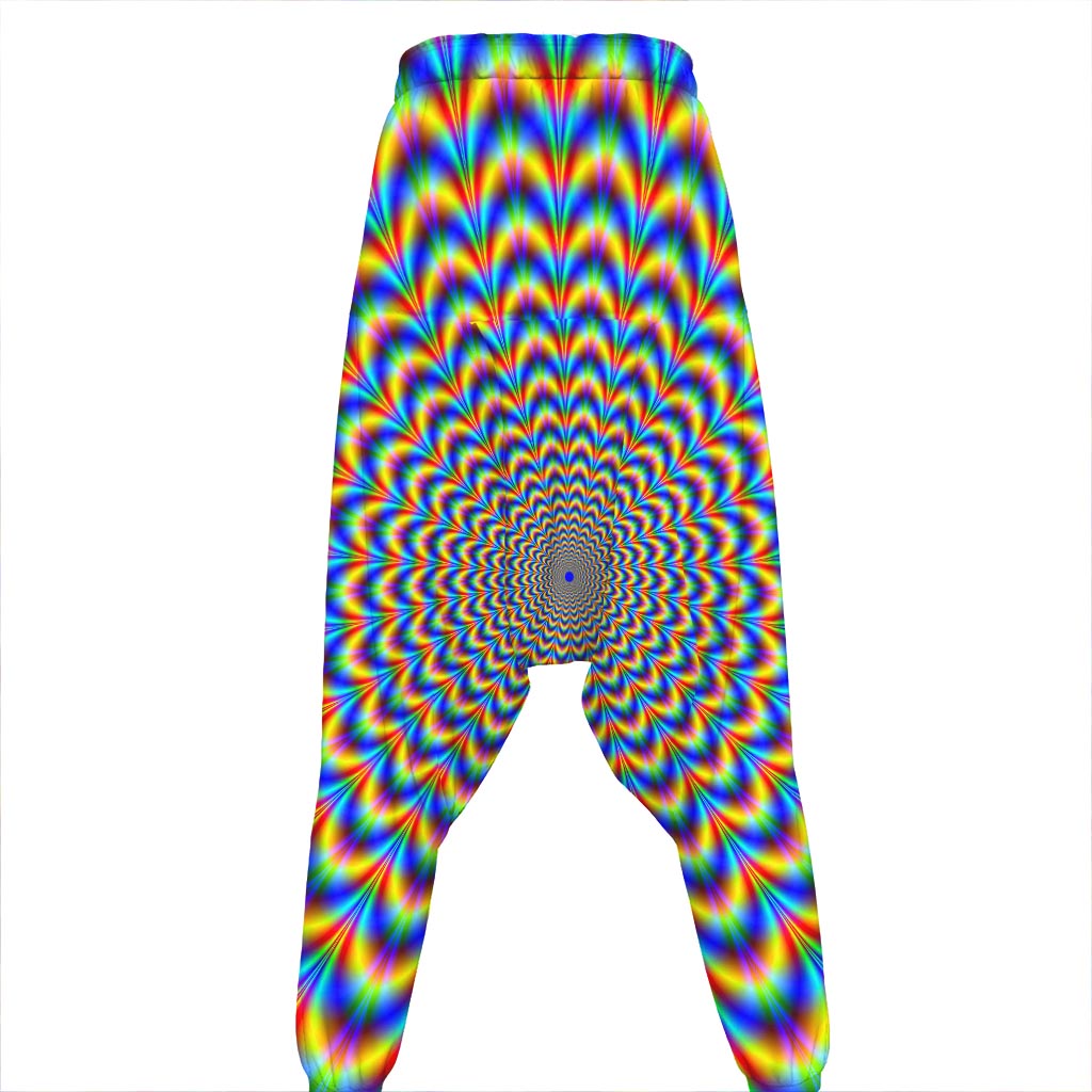 Psychedelic Wave Optical Illusion Hammer Pants