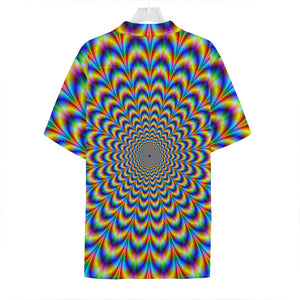 Psychedelic Wave Optical Illusion Hawaiian Shirt