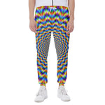 Psychedelic Wave Optical Illusion Scuba Joggers