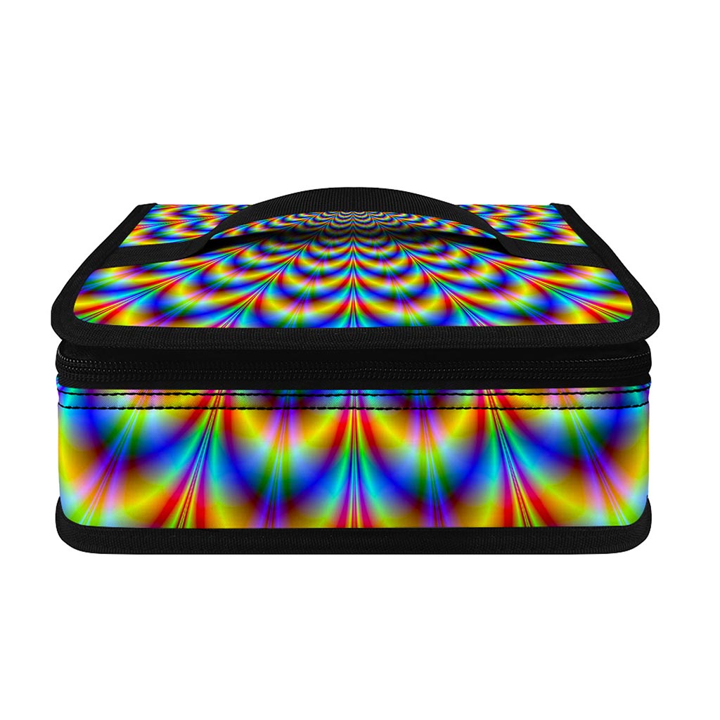 Psychedelic Wave Optical Illusion Small Lunch Bag