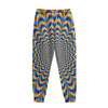 Psychedelic Wave Optical Illusion Sweatpants