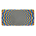 Psychedelic Wave Optical Illusion Towel