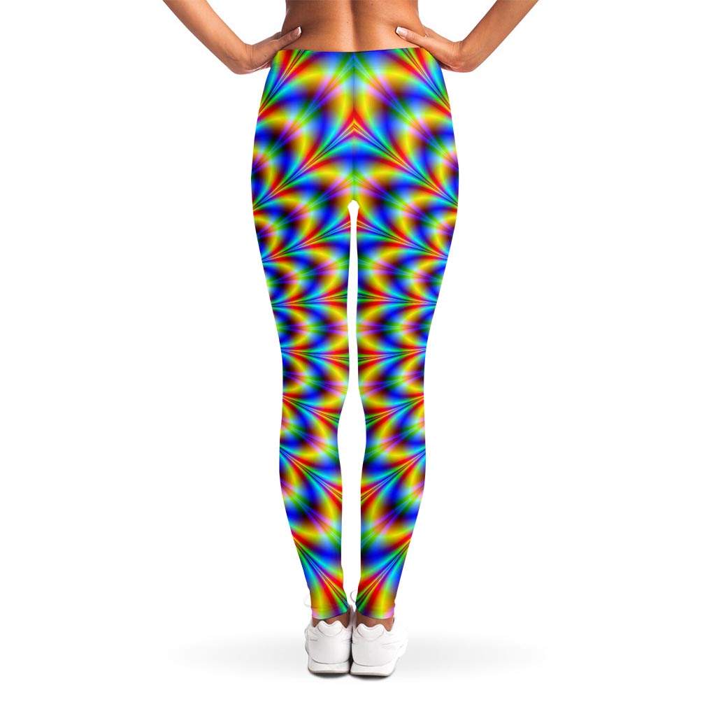 Psychedelic Wave Optical Illusion Women's Leggings