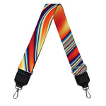 Psychedelic Wave Print Bag Strap