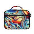Psychedelic Wave Print Briefcase Bible Bag
