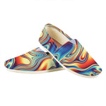 Psychedelic Wave Print Casual Shoes