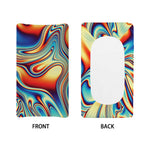 Psychedelic Wave Print Changing Pad Cover