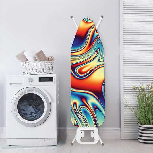 Psychedelic Wave Print Ironing Board Cover