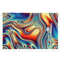 Psychedelic Wave Print Placemat