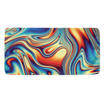 Psychedelic Wave Print Towel