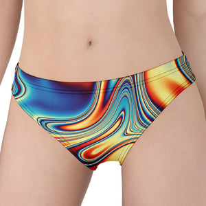 Psychedelic Wave Print Women's Panties