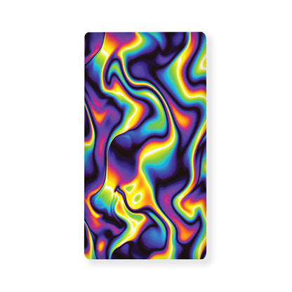 Psychedelic Wavy Print Baby Crib Sheet