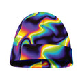 Psychedelic Wavy Print Beanie