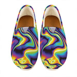 Psychedelic Wavy Print Casual Shoes