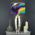 Psychedelic Wavy Print Drum Lamp Shade