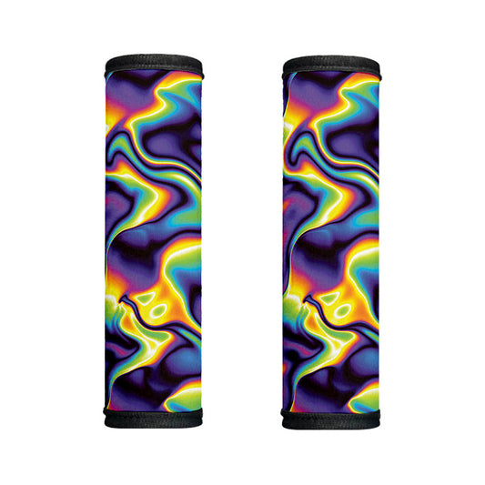 Psychedelic Wavy Print Handle Covers
