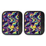 Psychedelic Wavy Print Handle Covers