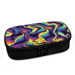 Psychedelic Wavy Print Insulin Cooler Travel Case