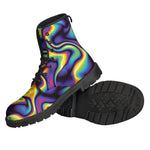 Psychedelic Wavy Print Backpack