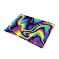Psychedelic Wavy Print Pet Cooling Mat Cover