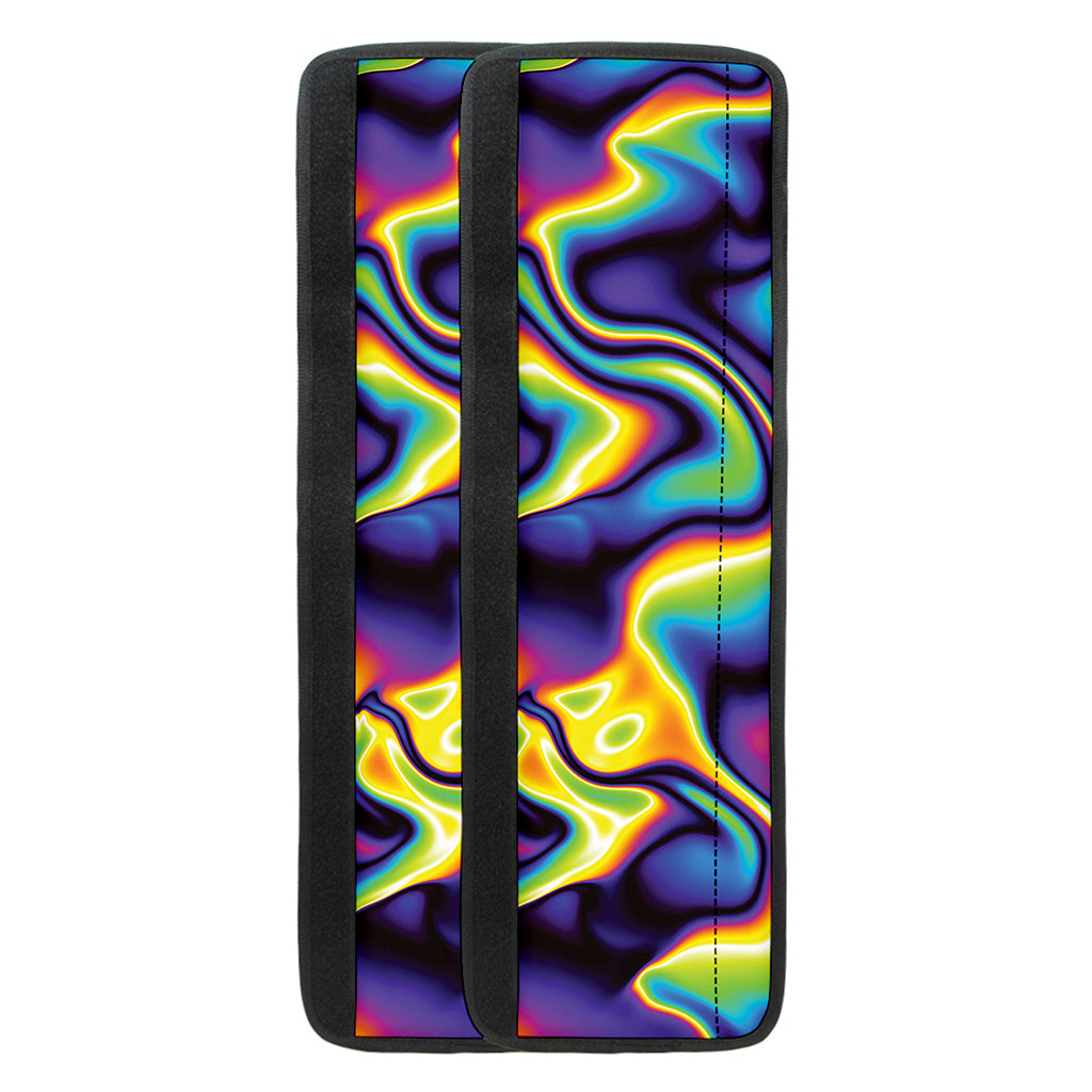 Psychedelic Wavy Print Refrigerator Handle Covers