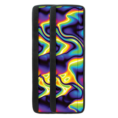 Psychedelic Wavy Print Refrigerator Handle Covers