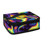 Psychedelic Wavy Print Small Lunch Bag