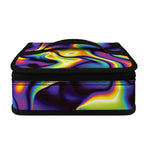 Psychedelic Wavy Print Small Lunch Bag