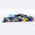 Psychedelic Wavy Print Sports Towel