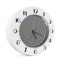 Psychedelic Web Optical Illusion Alarm Clock
