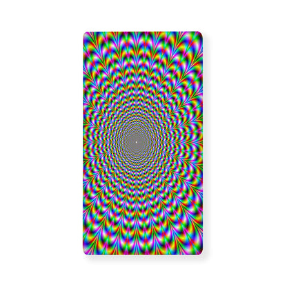 Psychedelic Web Optical Illusion Baby Crib Sheet