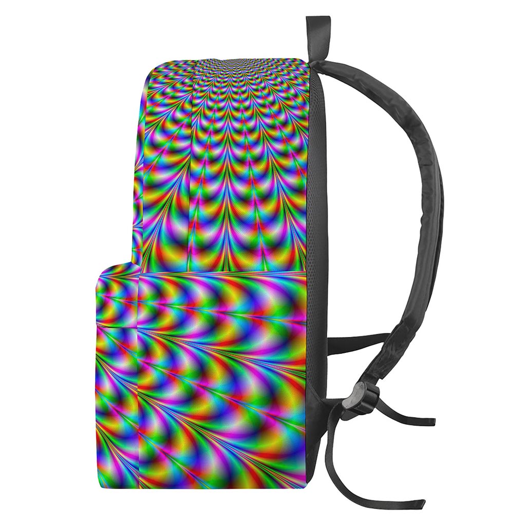 Psychedelic Web Optical Illusion Backpack
