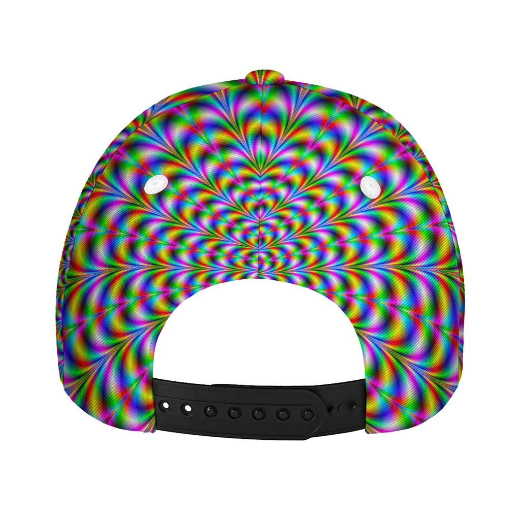 Psychedelic Web Optical Illusion Baseball Cap