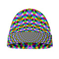 Psychedelic Web Optical Illusion Beanie