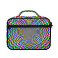 Psychedelic Web Optical Illusion Briefcase Bible Bag
