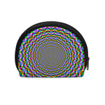 Psychedelic Web Optical Illusion Coin Purse