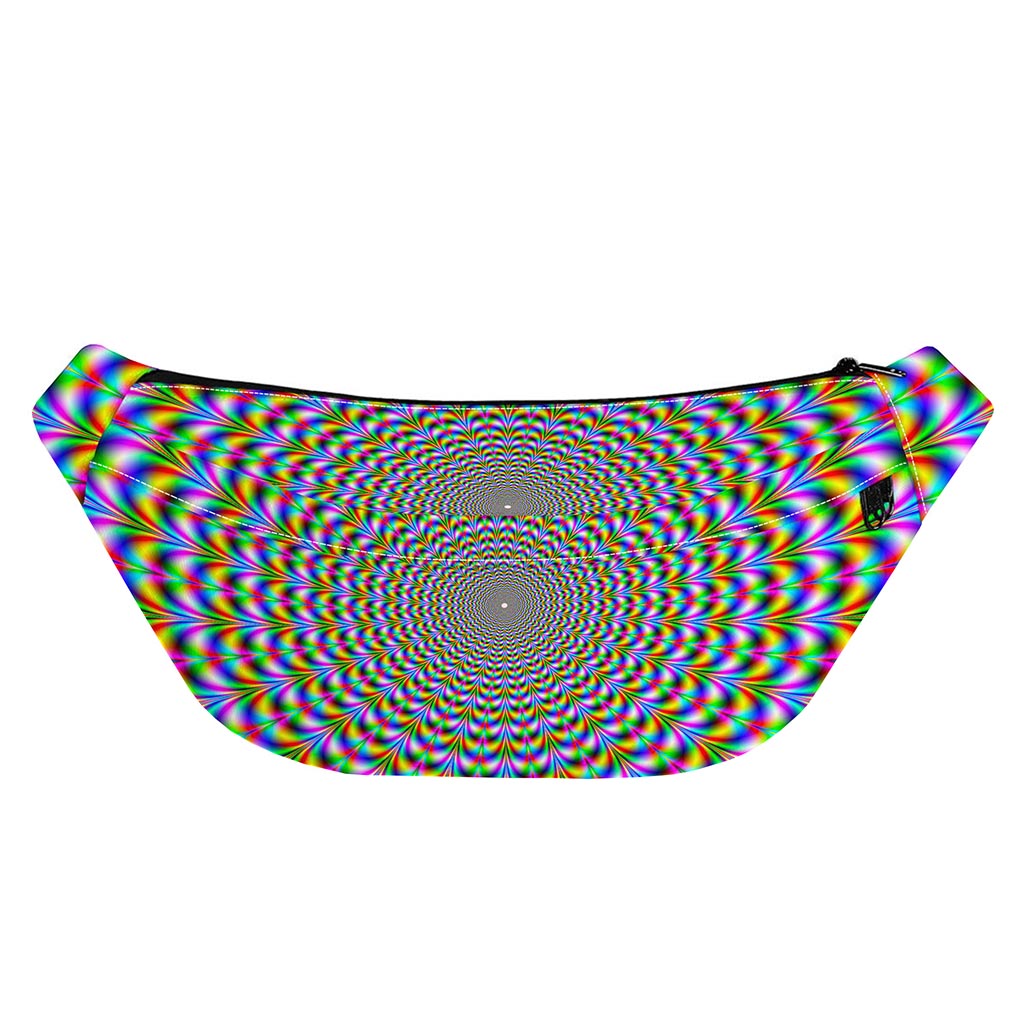 Psychedelic Web Optical Illusion Fanny Pack