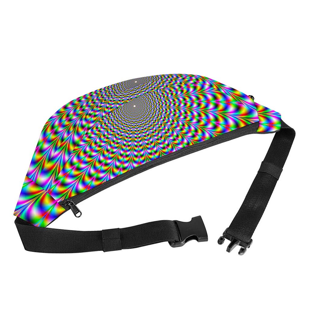 Psychedelic Web Optical Illusion Fanny Pack