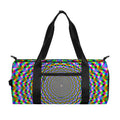 Psychedelic Web Optical Illusion Gym Bag
