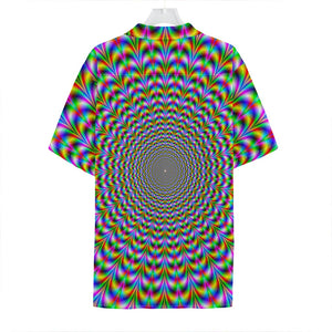 Psychedelic Web Optical Illusion Hawaiian Shirt