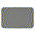 Psychedelic Web Optical Illusion Indoor Door Mat