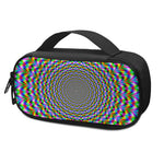 Psychedelic Web Optical Illusion Insulin Cooler Travel Case
