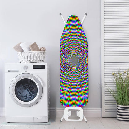 Psychedelic Web Optical Illusion Ironing Board Cover